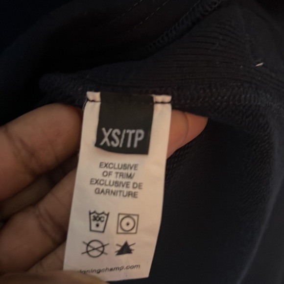 REIGNING CHAMP LIGHTWEIGHT TERRY CREWNECK MEN’S XS-TP Blue - Picture 9 of 9